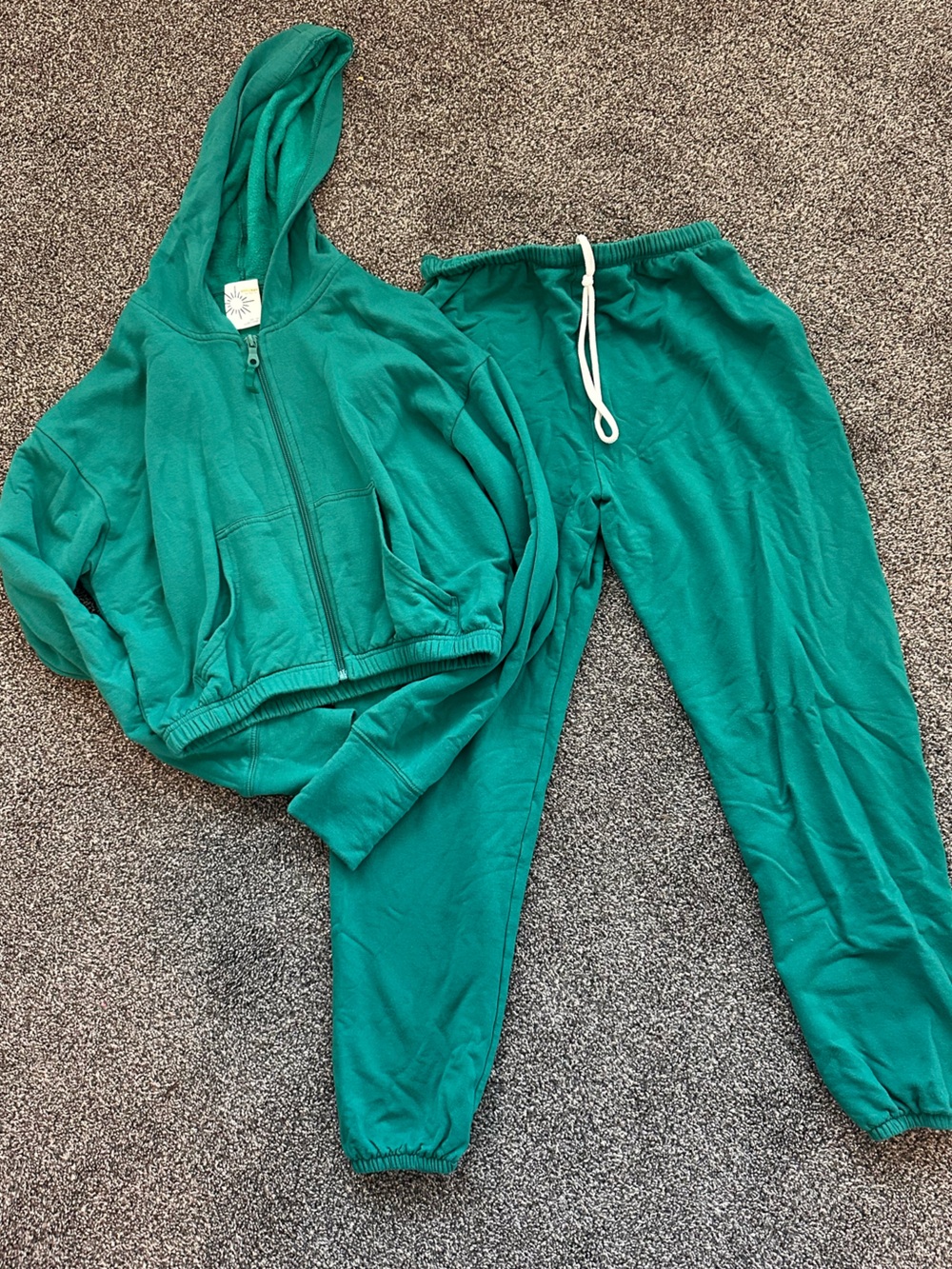 Aerie Green Women's Hoodie & Jogger Set